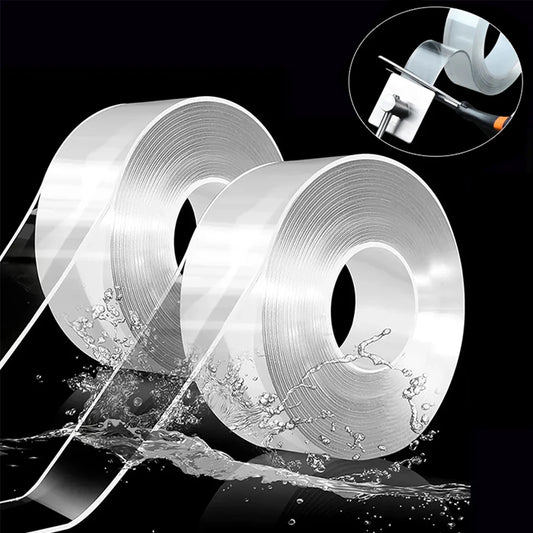 Reusable Transparent Double-Sided Tape