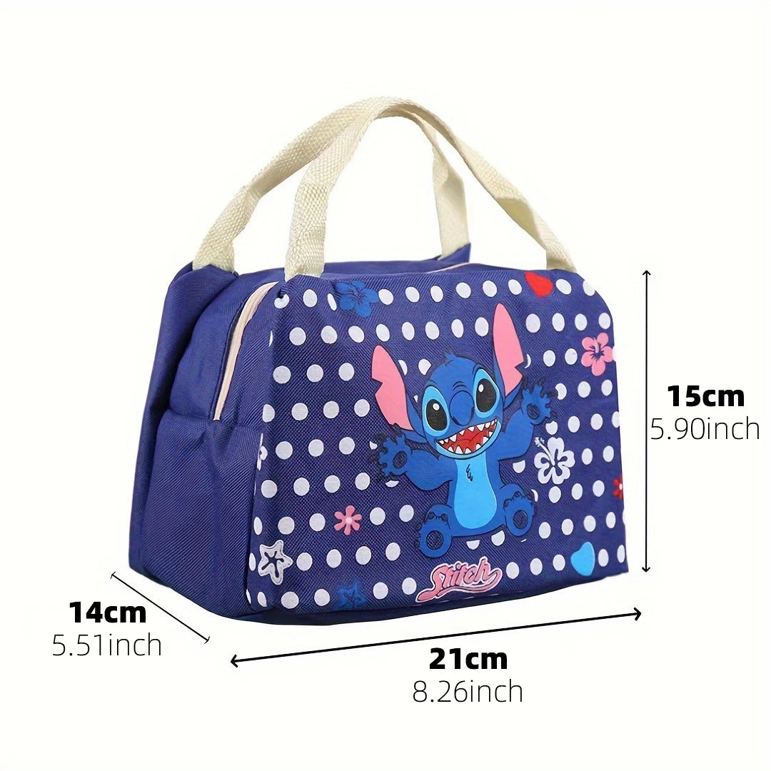 MINISO Stitch Anime Insulated Lunch Bag