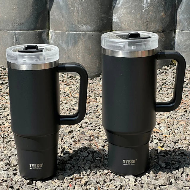 Tyeso 40oz With Handle Straw Tumbler