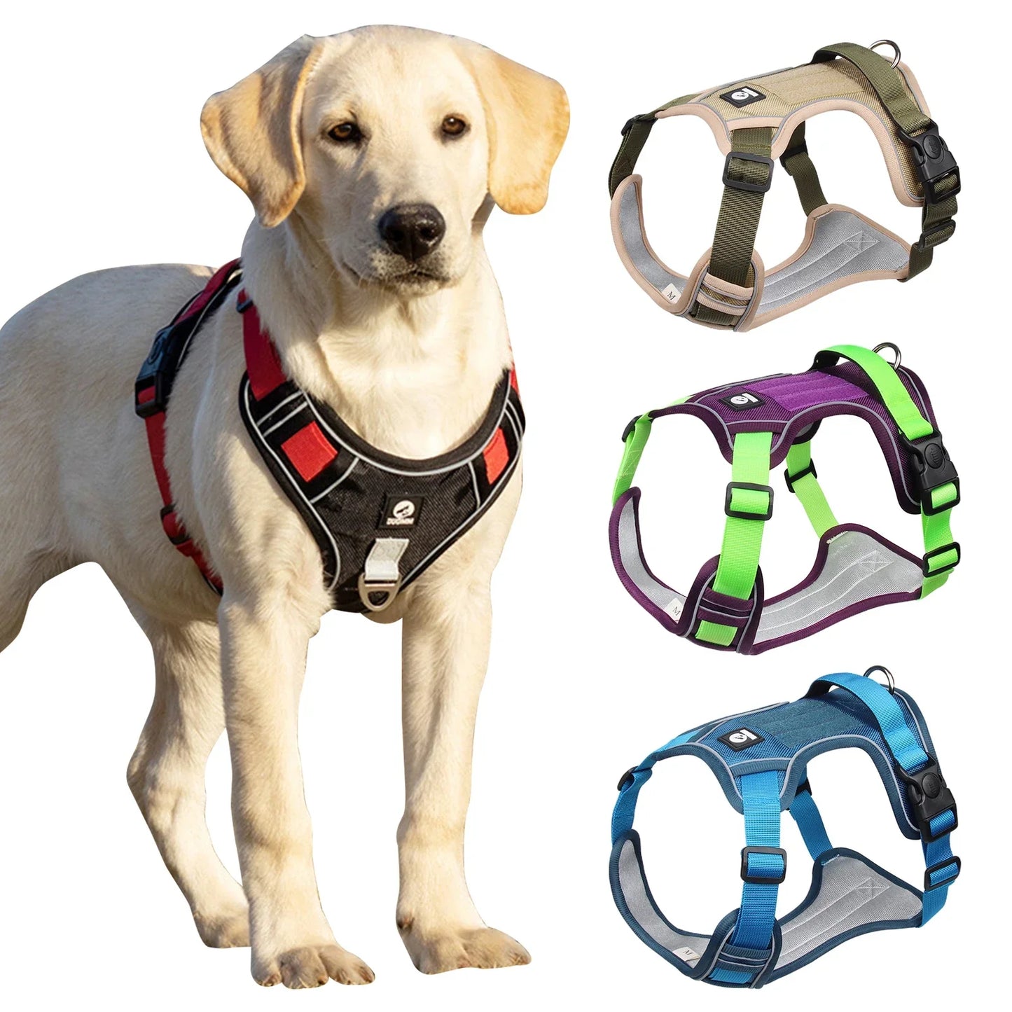 Dog Harness Reflective Midium Large Dogs