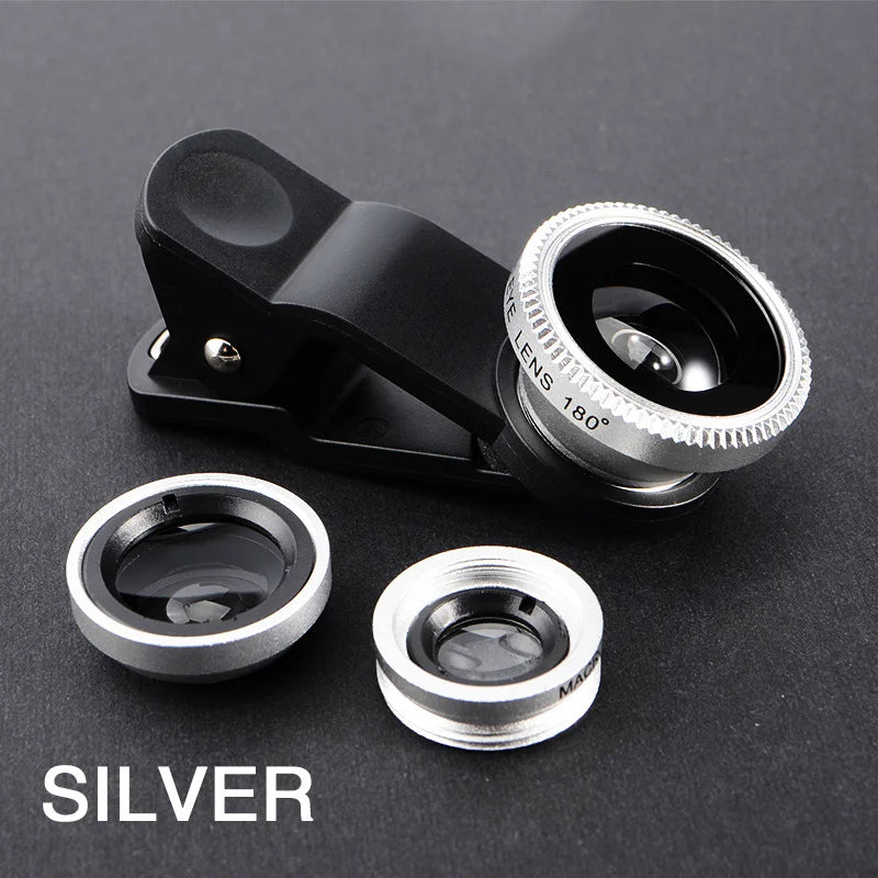 3-in-1 Fisheye Phone Lens