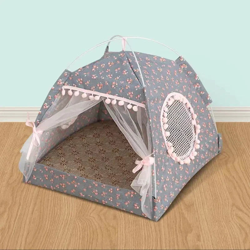 booteely Cat & Dog Flower Tent