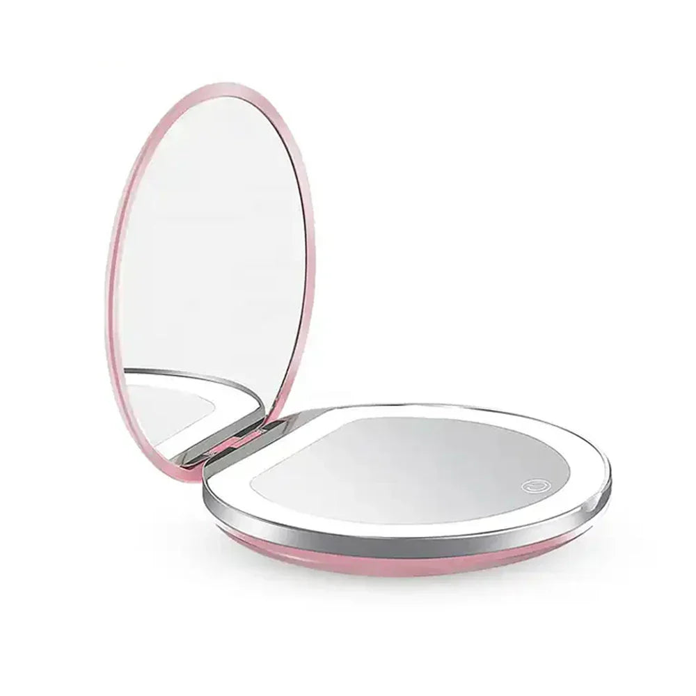 Compact LED Makeup Mirror