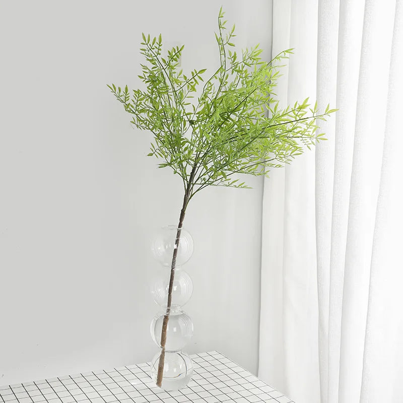 Tall Artificial Geranium Palm Tree