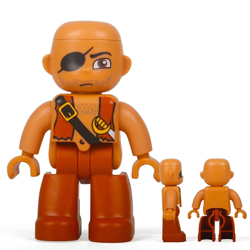 City Careers Action Figures Blocks