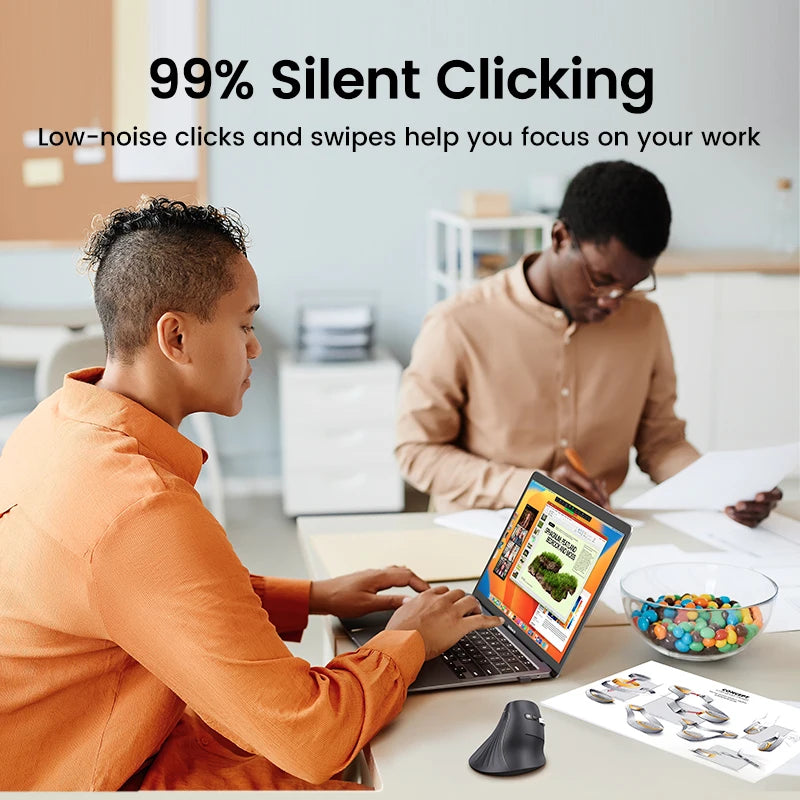 UGREEN Vertical Wireless Mouse