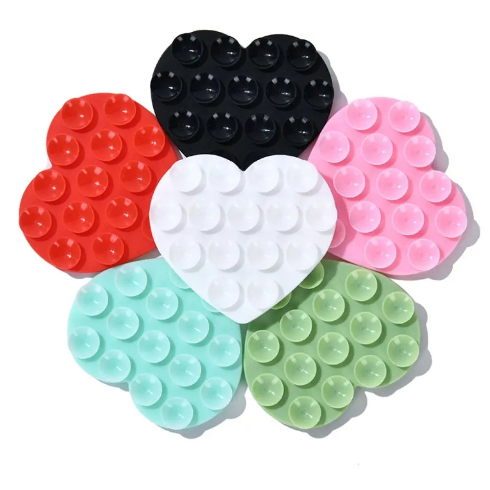 Heart Shape Silicone Phone Holder