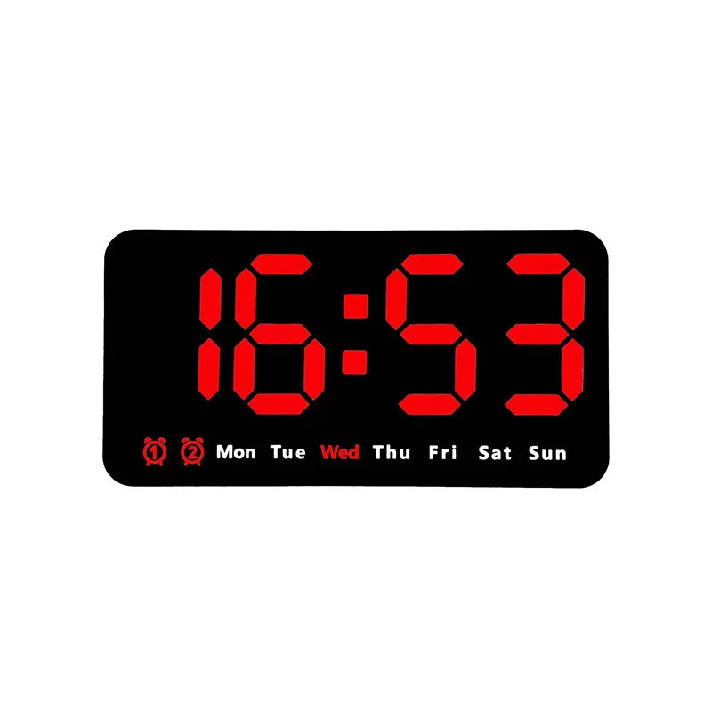 Voice Control Large LED Clock