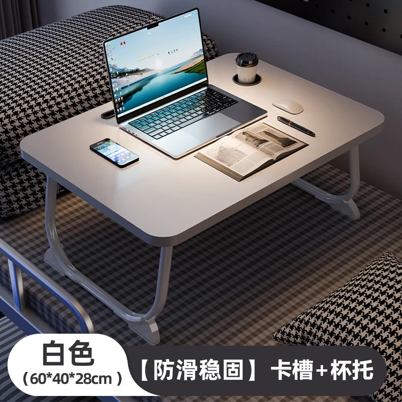 Ergonomic L-Shaped Folding Desk