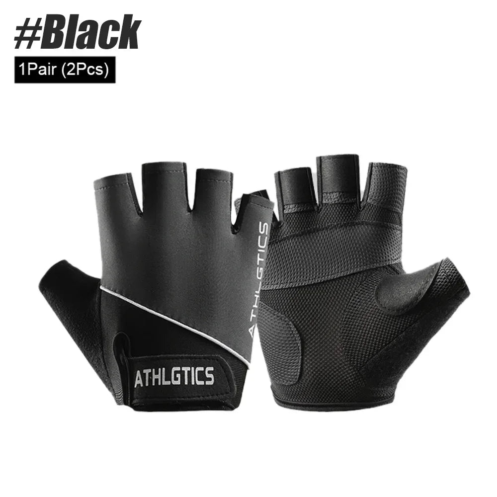 Breathable Fingerless Gym Gloves