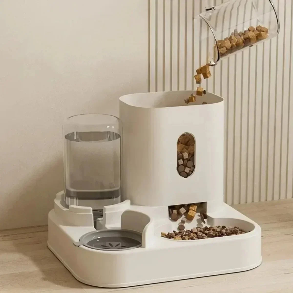 Automatic Pet Feeder with Fountain