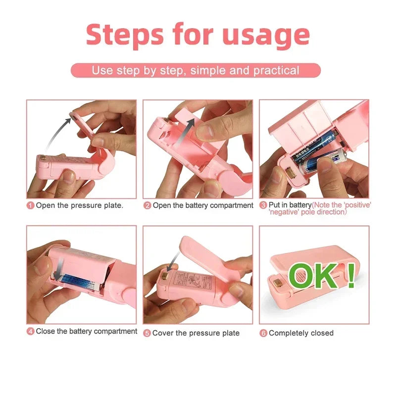 Mini Portable Heat Bag Sealer