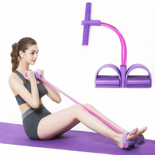 Resistance Band Rower Exerciser
