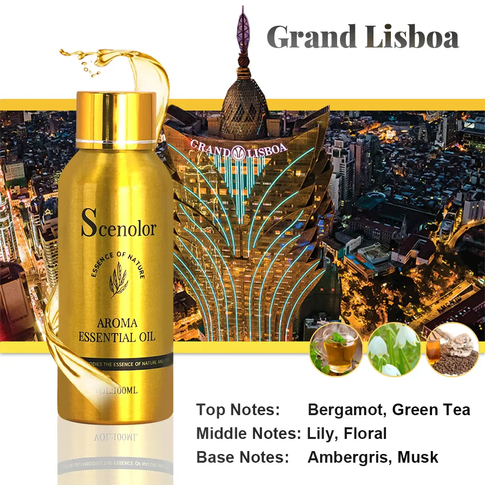 Unisex 100ml Hotel Essential Oil for Diffuser