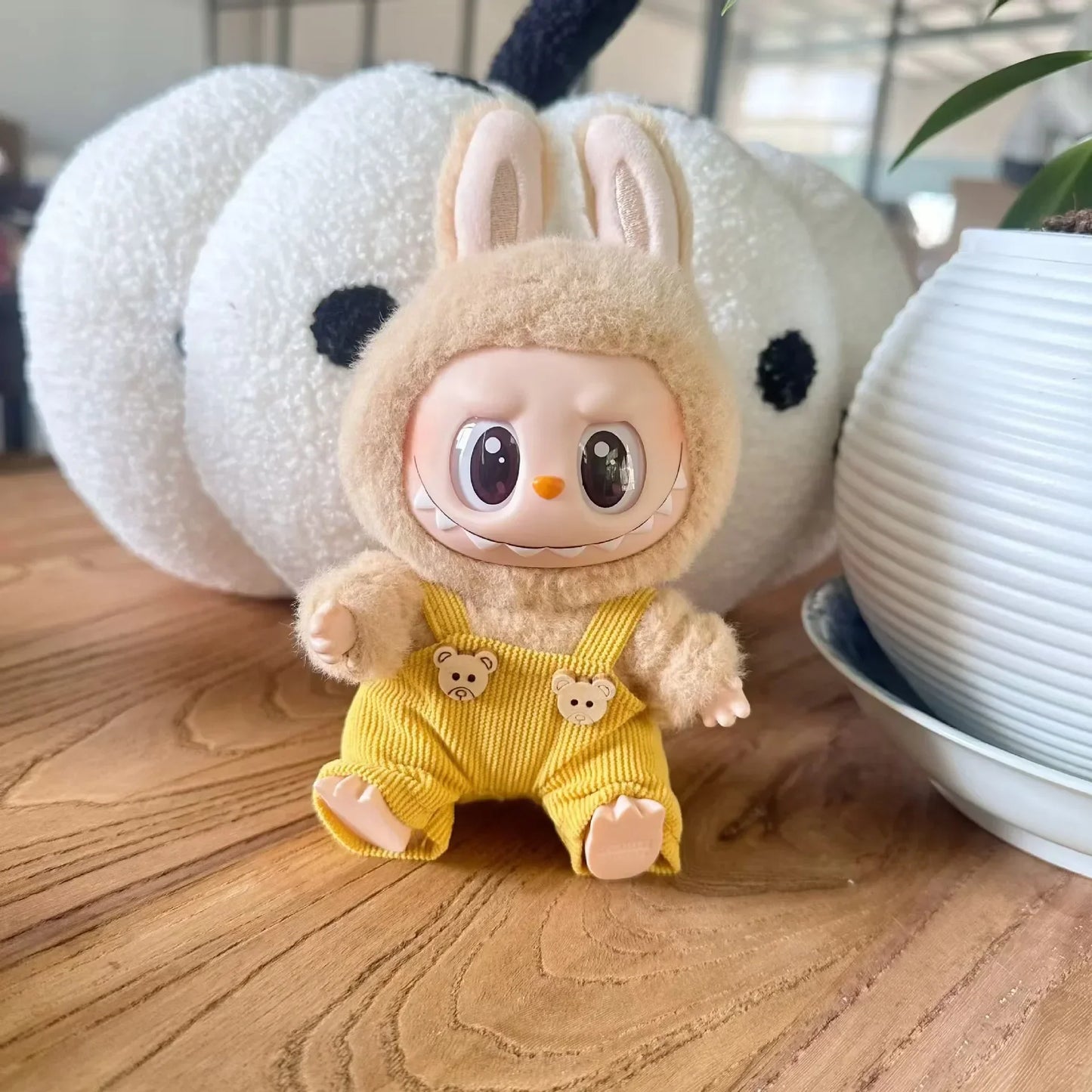 Labubu Bib Pants Outfit Set