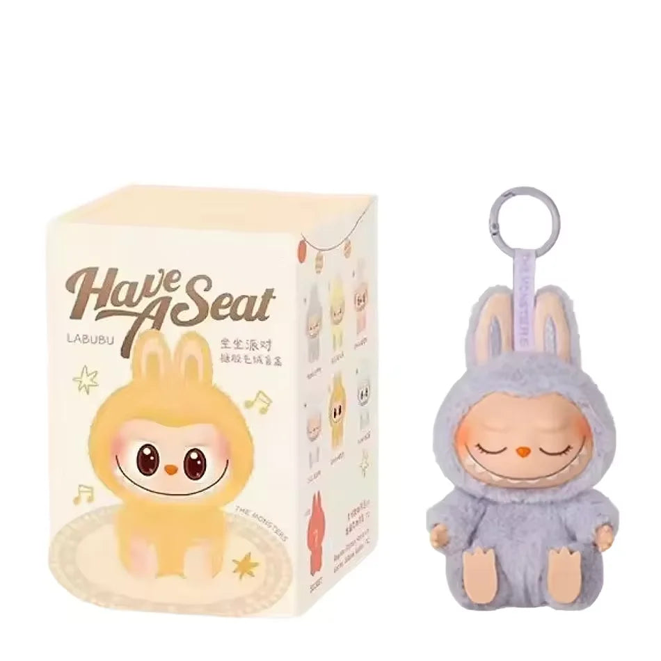 Labubu V3 Monster Keychain Toy