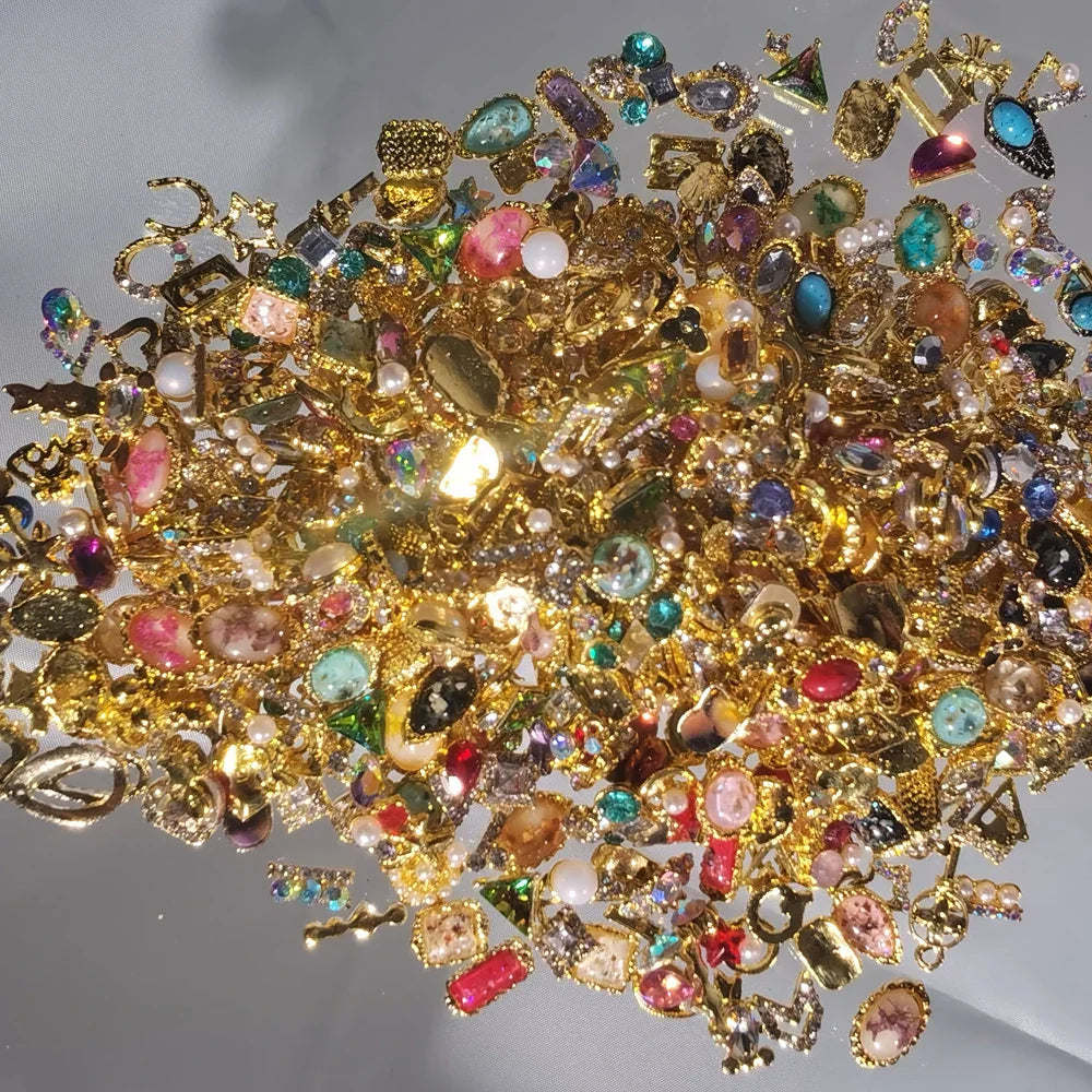 50pcs 3D Nail Art Charms