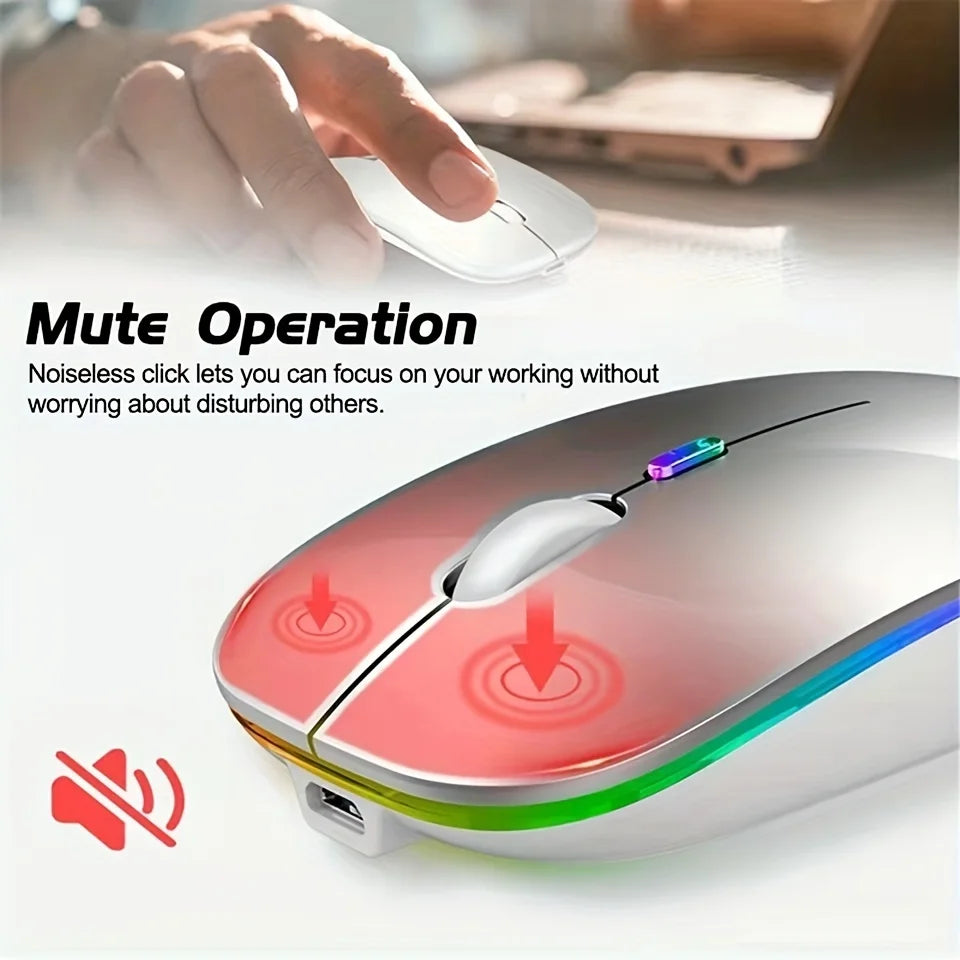 Dual-Mode Wireless RGB Mouse