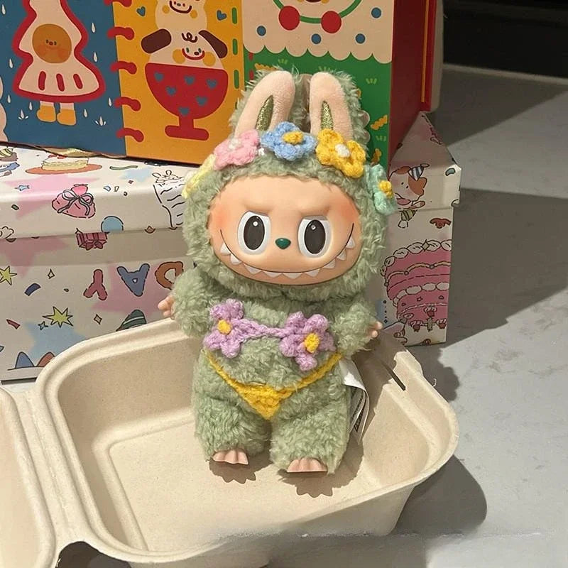 POP MART Labubu V1/V2/V3 Hawaiian Bikini Set