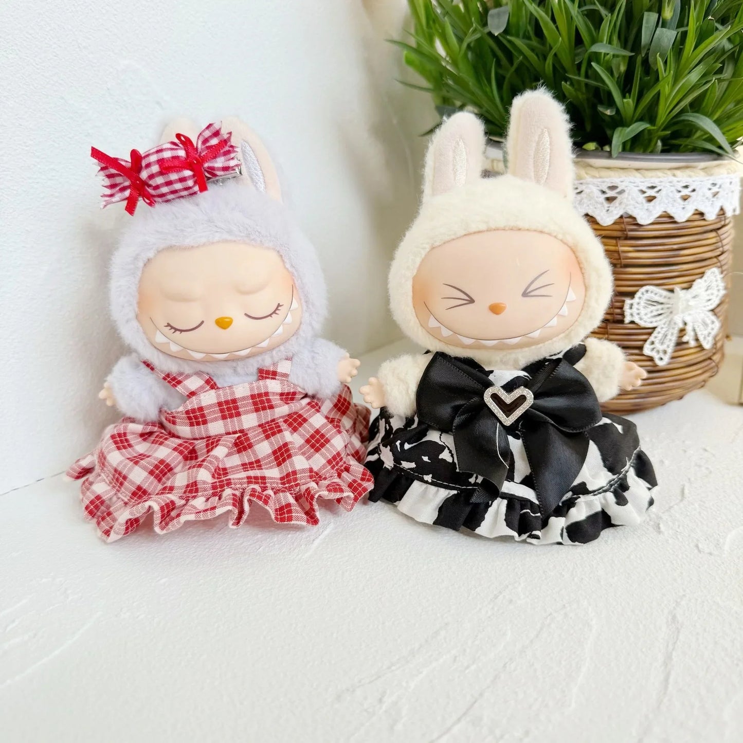 Red Candy Labubu Summer Outfit