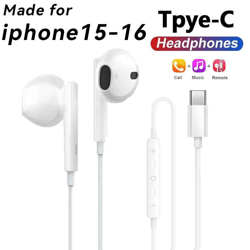 Original Wired Headphones for iPhone