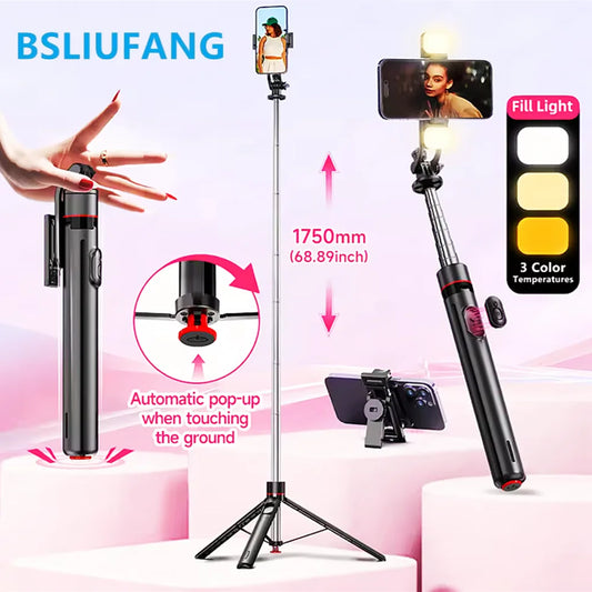 BSLIUFANG Auto Pop Tripod