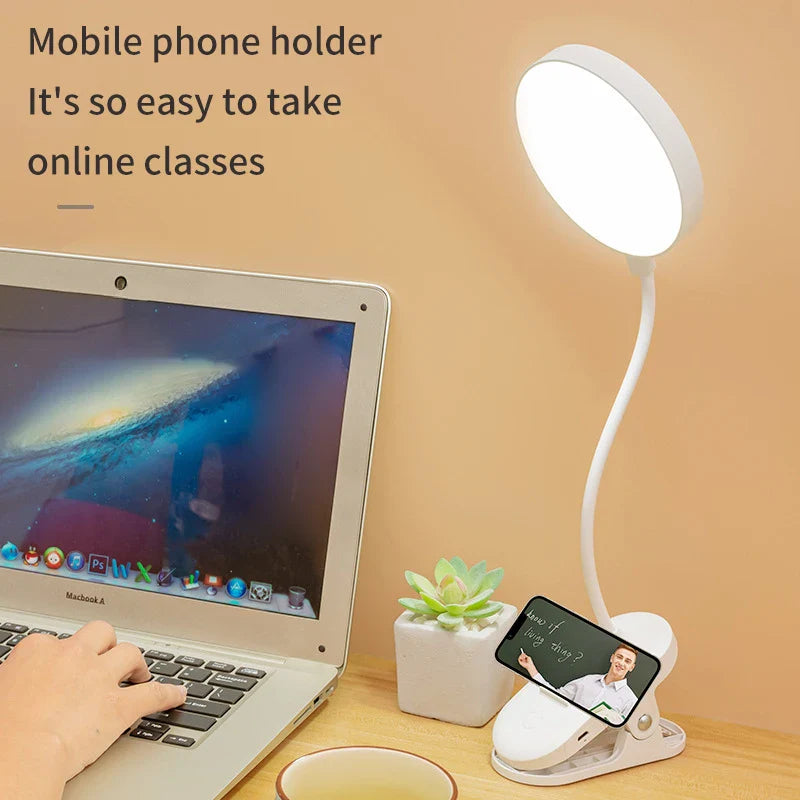 RUDECK USB Rechargeable LED Desk Lamp