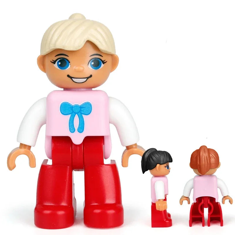 City Careers Action Figures Blocks