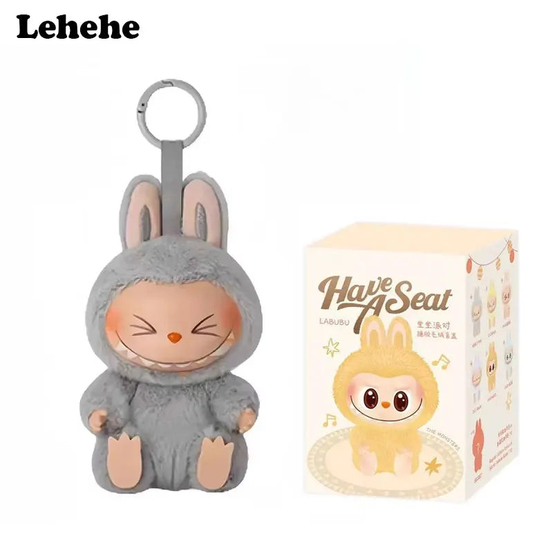 Labubu 3V Heartbeat Macaron Figurine Gift