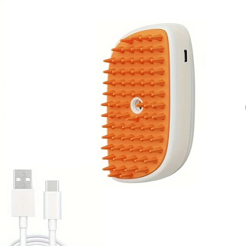 Electric Pet Steam Grooming Brush