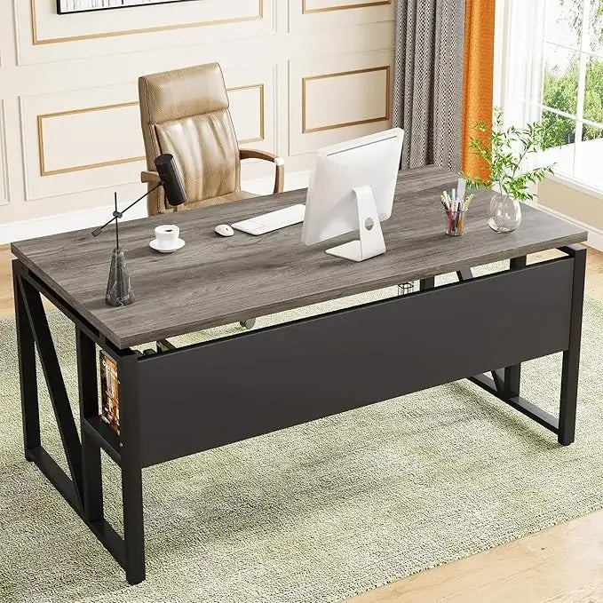 HUANZHUANG 55-Inch Home Office Desk