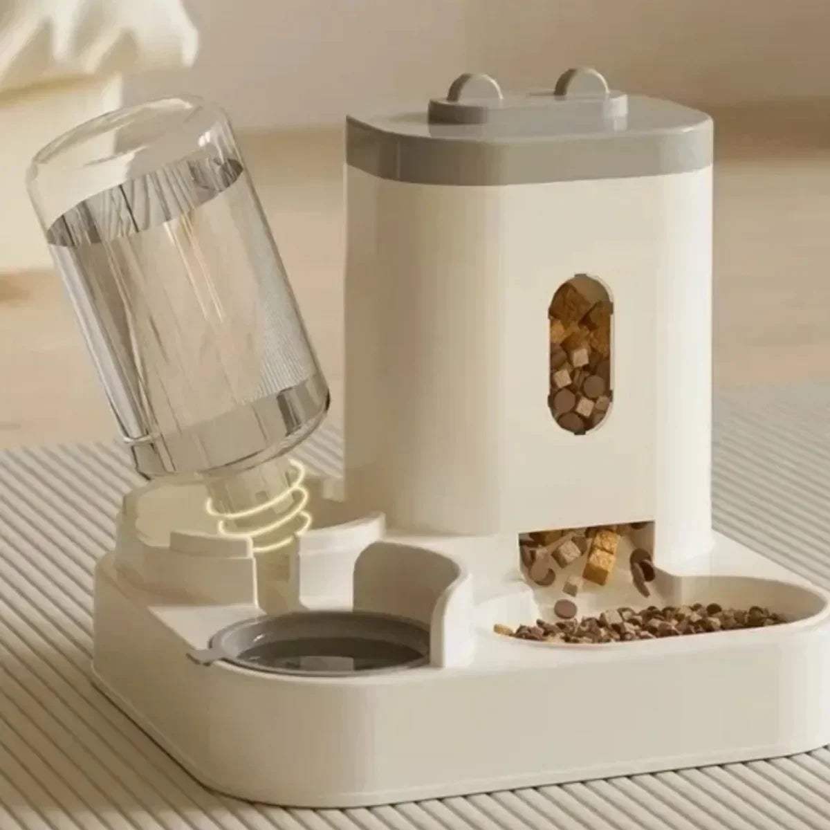 Automatic Pet Feeder with Fountain