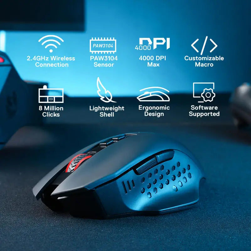 Redragon M656 Gainer Wireless Mouse