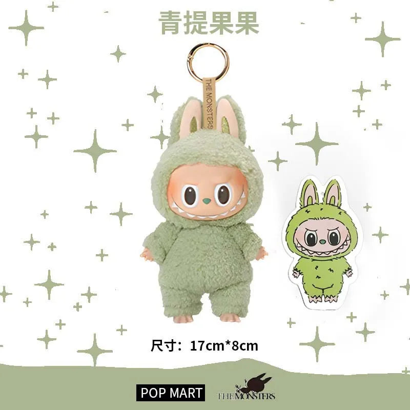 High Quality Labubu Monster Vinyl Face Keychain