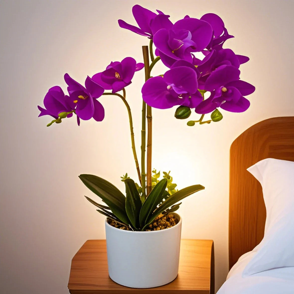 Flower Elegant White Orchid Decor