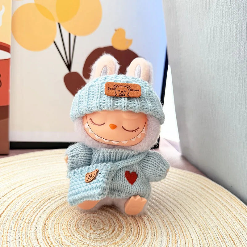 Labubu Baby Sweater Dress Set