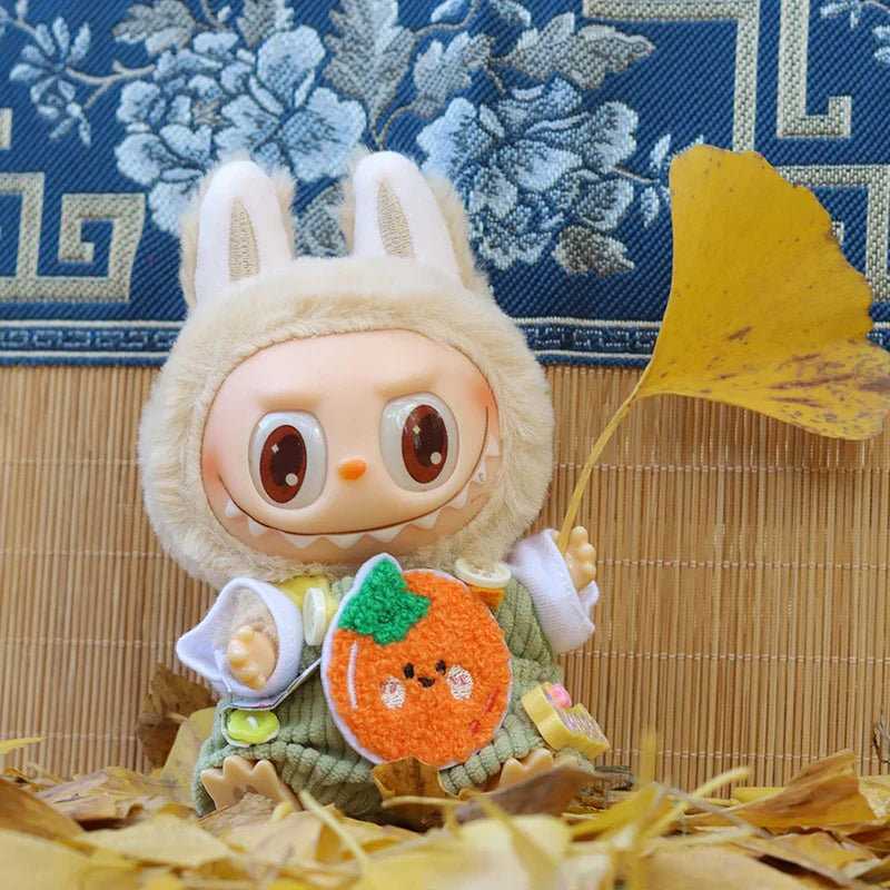 Labubu Summer Fruit Overalls Set