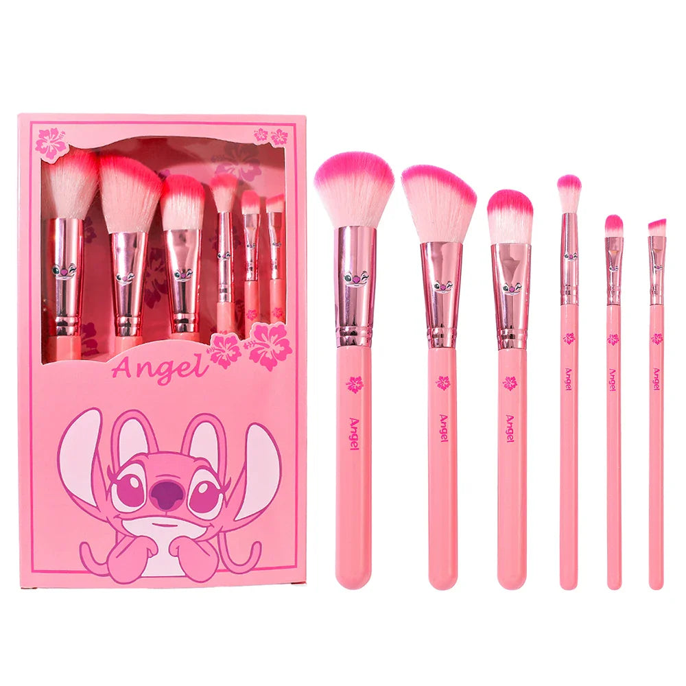 MINISO 6PCS Y2K Stitch Makeup Brush Set
