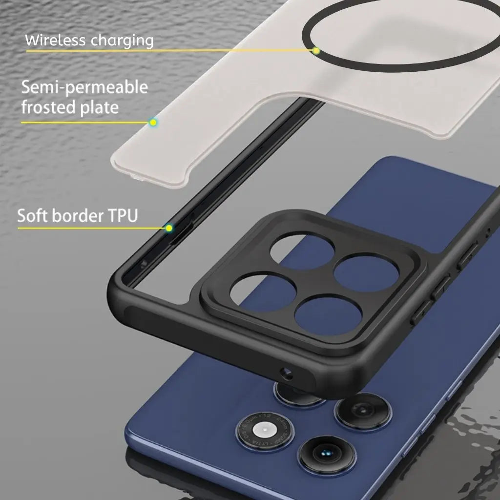 Luxury Shockproof MagSafe iPhone Case