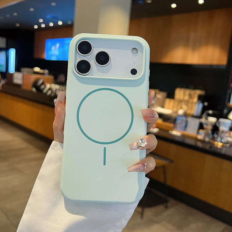 Luxury Silicone iPhone 17 Case