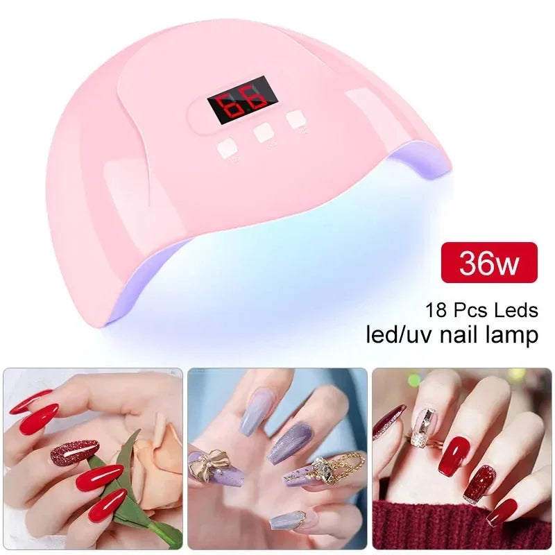 UV LED Nail Dryer Lamp