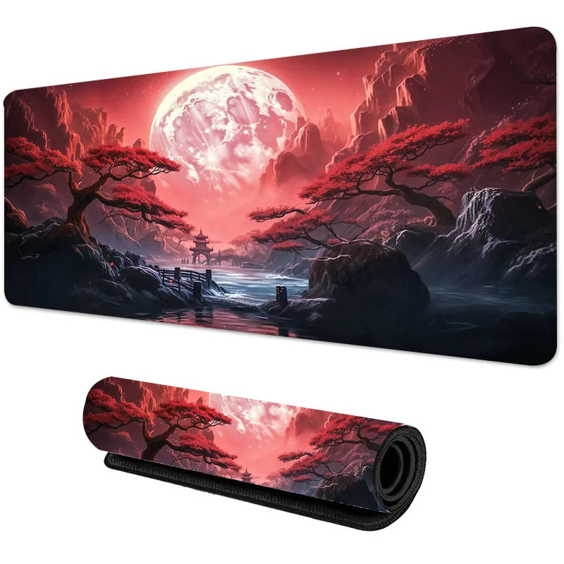MRGLZY Sakura Scenery Gaming Mousepad