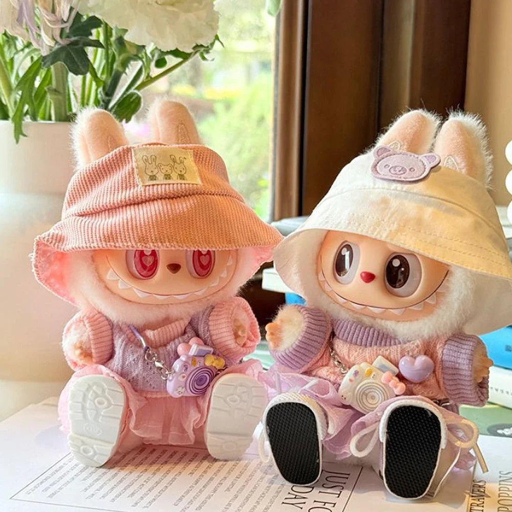 Labubu Color Match Sweater Dress