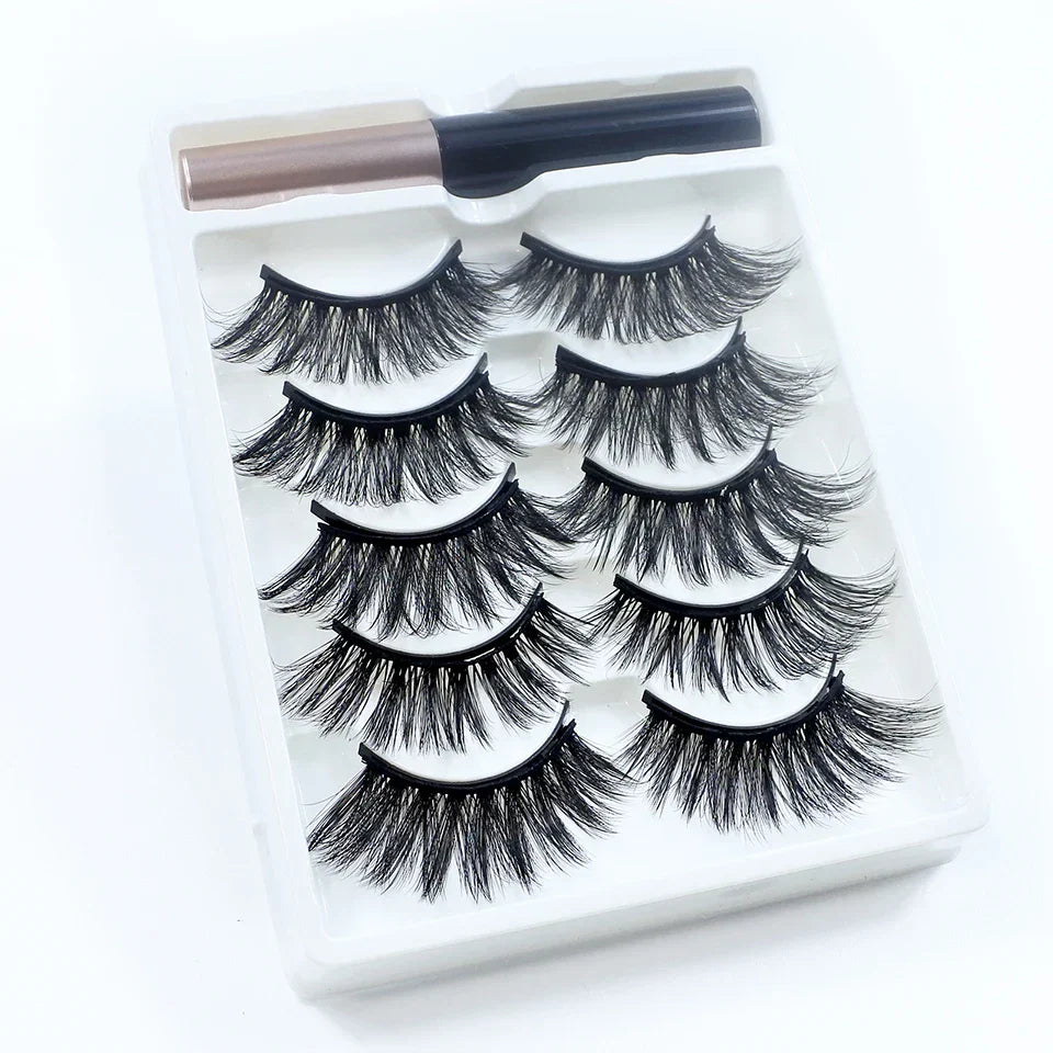 3D Magnetic Fluffy Eyelashes