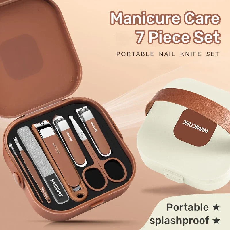 Anti-Splash Nail Clipper Set