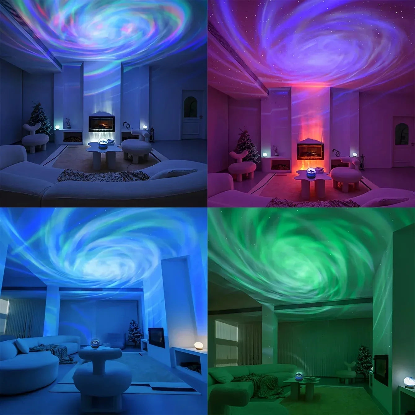 LED Galaxy Star Projector Light
