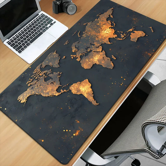 XGZ World Map Gaming Mousepad