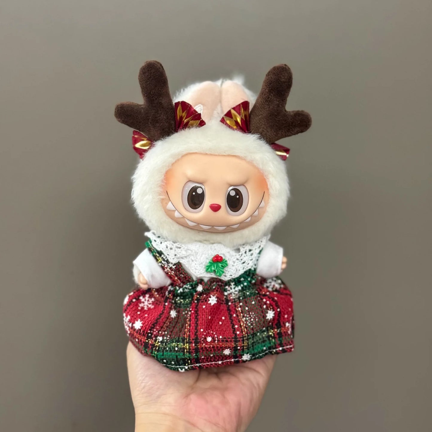 Labubu Christmas Deer Clothing Set