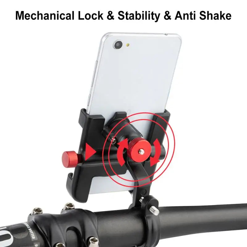 GOLDFOX Aluminum Alloy Bike Phone Holder