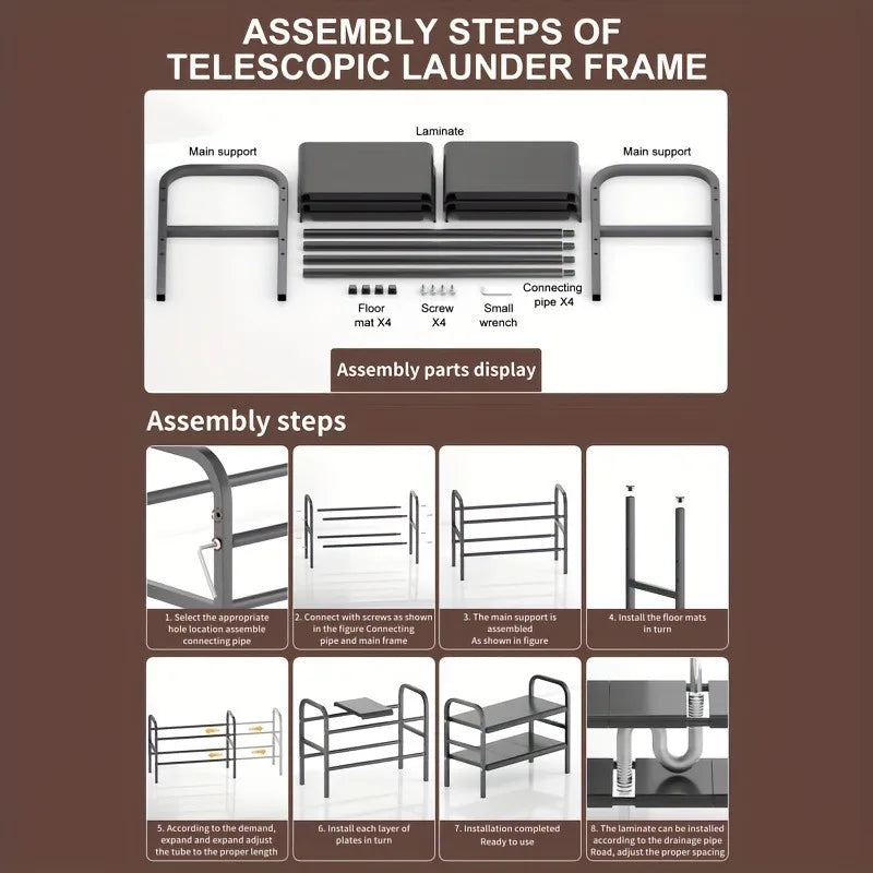 Expandable Under Sink Organizer